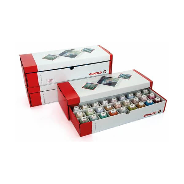 Gunold Poly 40 Selection Box - 27 Colours - 1000M